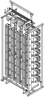 Кросс-стойка КСДО-4-PC - плинт кросс оптический, кроссовое оборудование, кросс стойка, кросс, КСП, КСЦ-М стойки, стойка, стойка универсальная, СУ, кроссы, krone, кроне, плинты, LSA